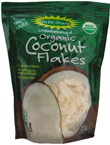 Let's Do Organics: Organic Coconut Flakes