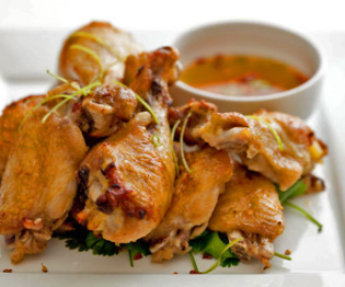 Asian Spiced Peanut Wings