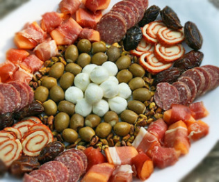 Authentic Italian Antipasto