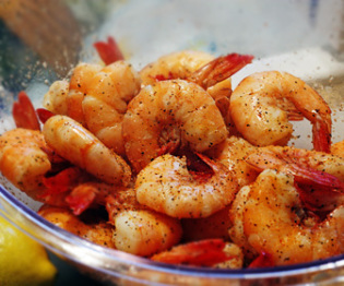Cajun Beer Boiled Shrimp