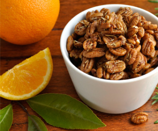 Ginger Soy Citrus Pecans