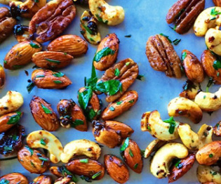 Salty Buttered Nut Mix