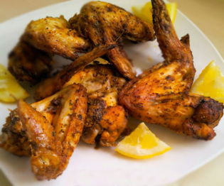 Stone Ground Mustard Lemon Wings