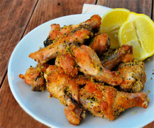 Sweet Lemon Soy Wings