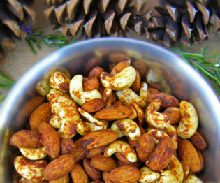 Tangy Roasted Ranch Nuts