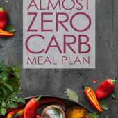 the almost zero carb plan