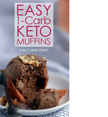 1-Carb Chocolate Induction Muffins - Low Carbe Diem