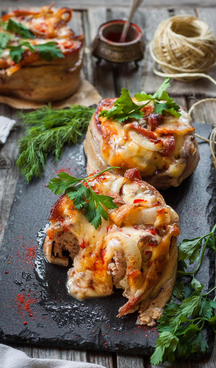 Bacon Wrapped Keto Burgers Low Carbe Diem